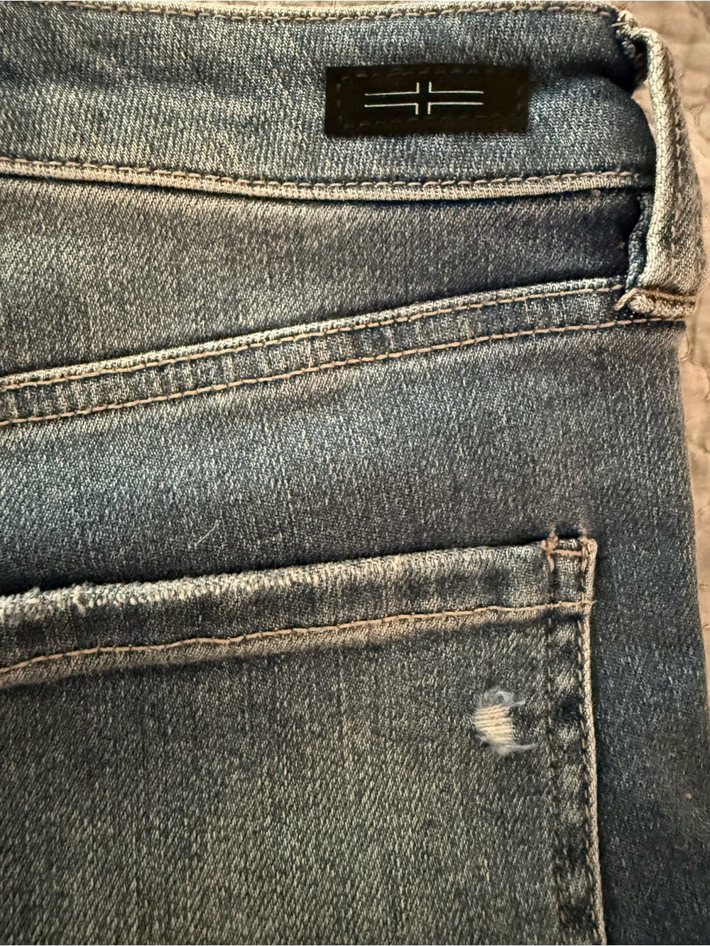 Liverpool Los Angeles High Rise Skinny Jeans NWT Distressed 6/28 - Picture 5 of 11